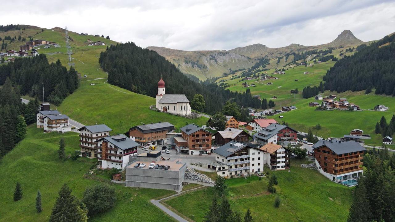 Hotel Garni Enzian Damuels Exterior foto