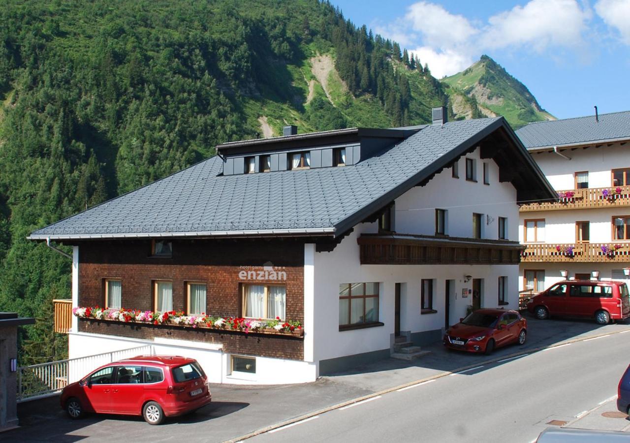 Hotel Garni Enzian Damuels Exterior foto